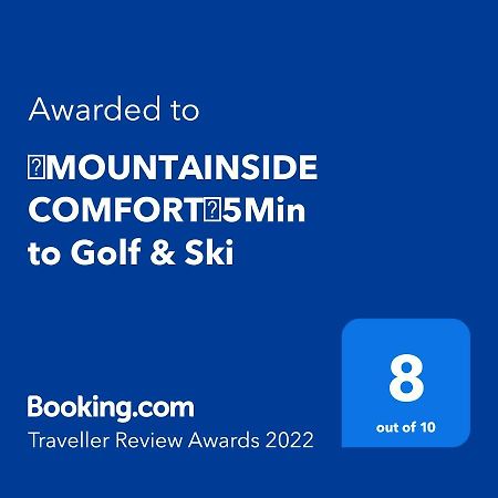 Mountainside Comfort Sleeps 4 - 5 Min To Golf & Ski Leilighet Kimberley Eksteriør bilde